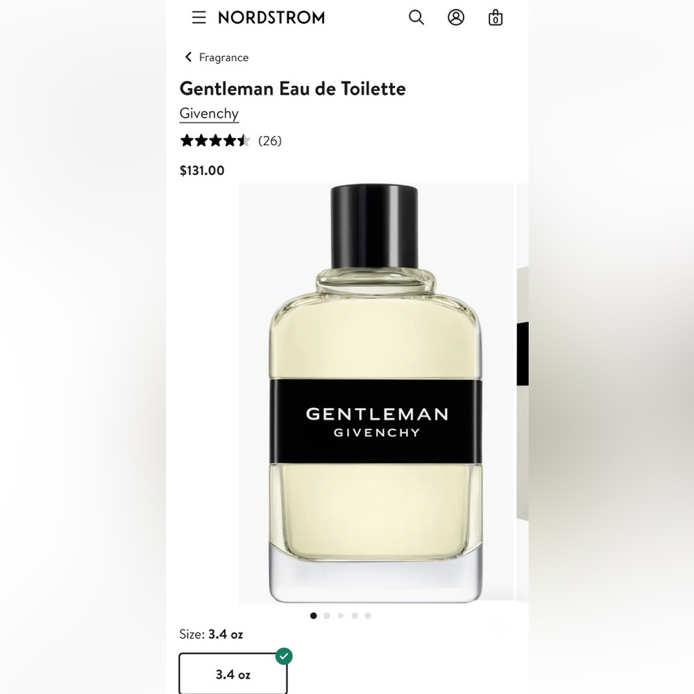 Givenchy Gentleman Fragrance -